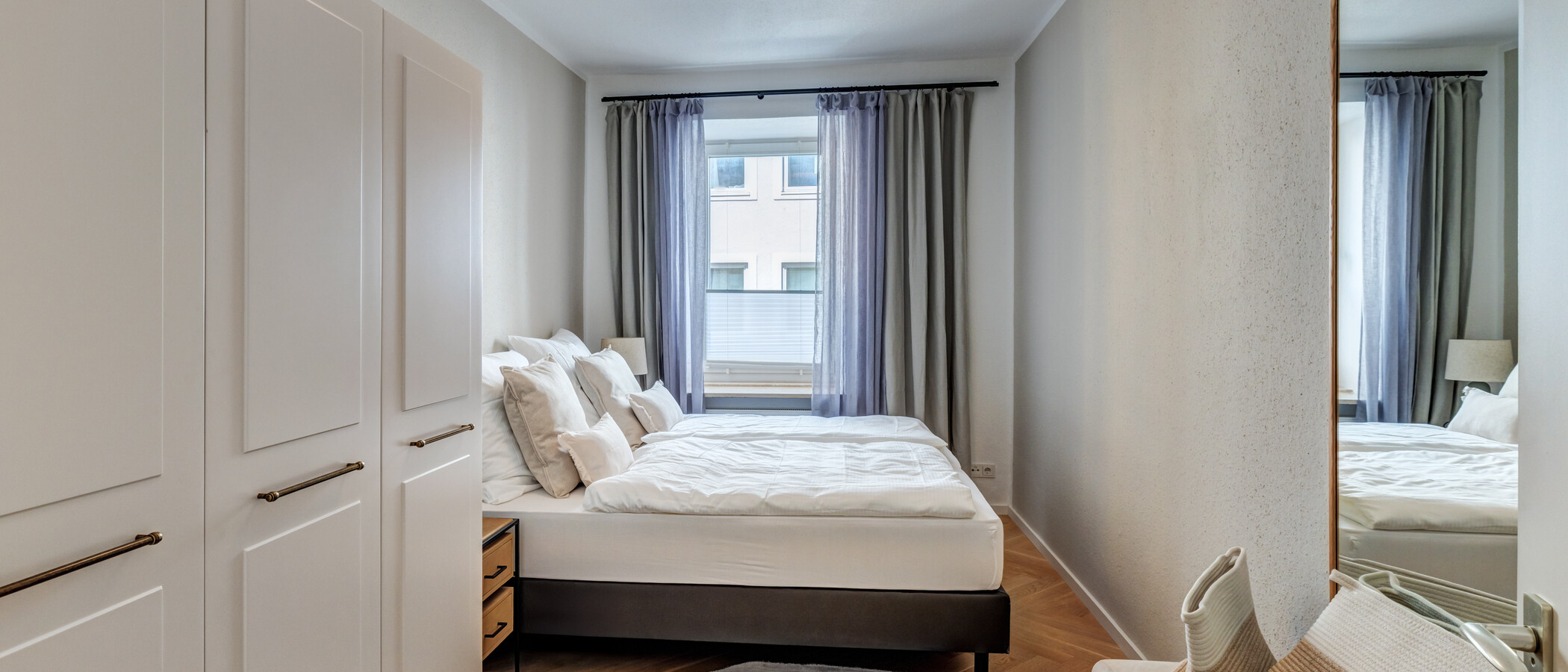 appartamento München Glockenbachviertel 01 camera da letto 14833