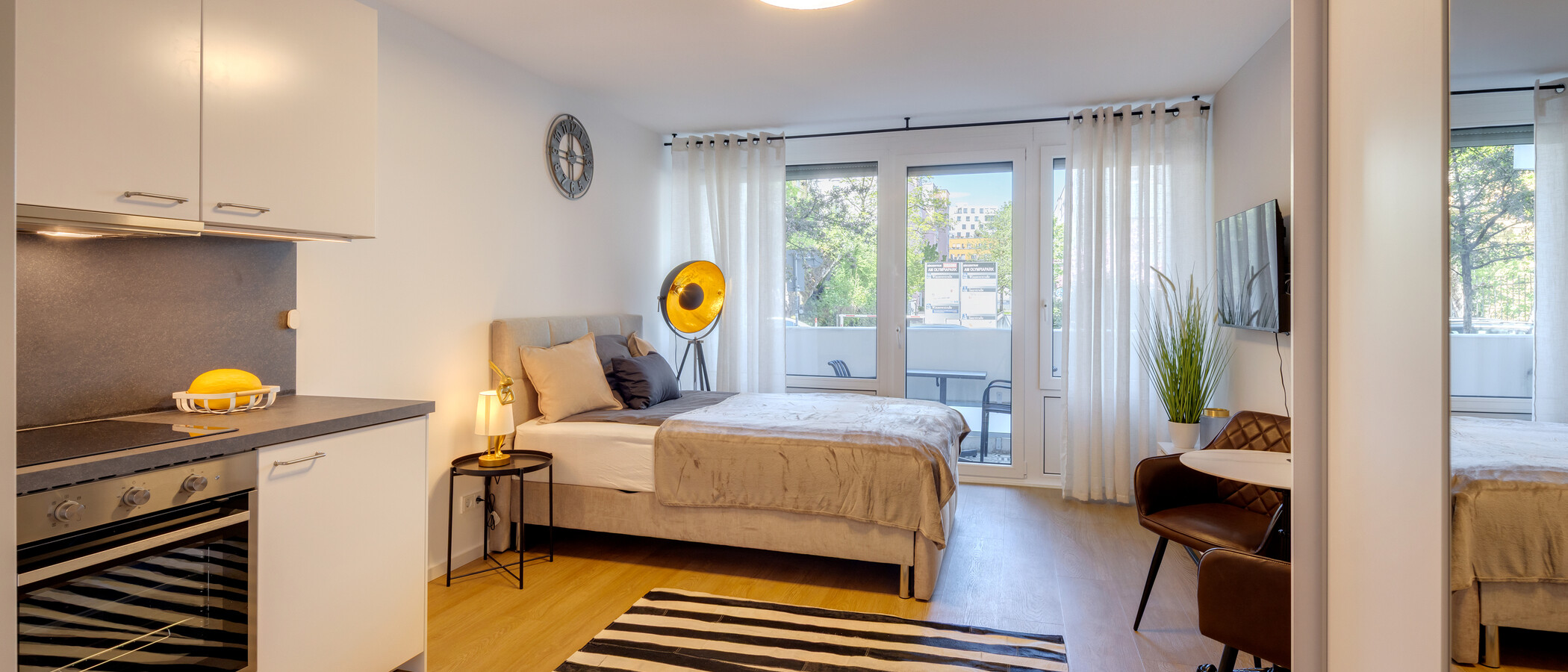 appartamento München Schwabing-West 01 zona living 14835