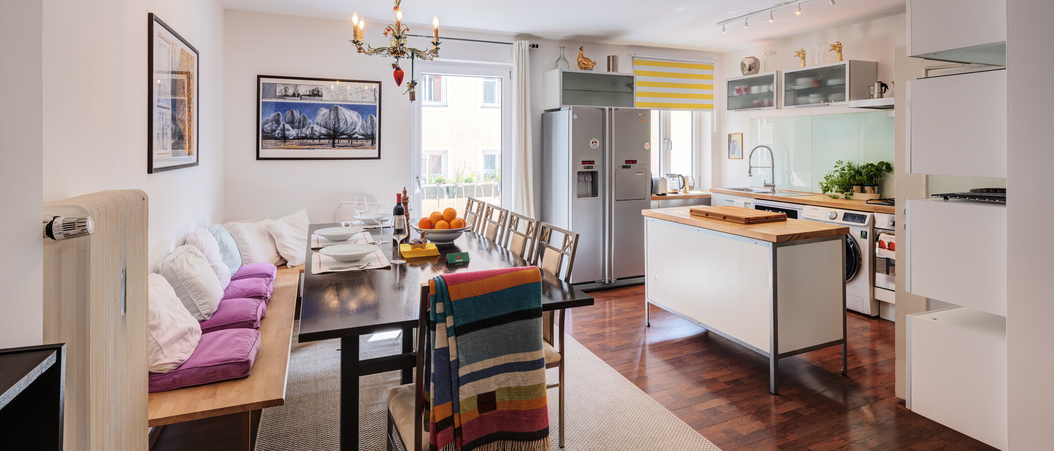 appartamento München Schwabing (links der Leopoldstraße) 01 cucina 14839