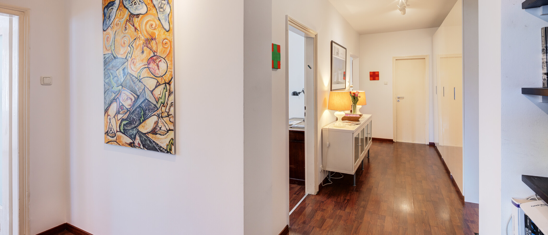 appartamento München Schwabing (links der Leopoldstraße) 01 ingresso/corridioio 14839