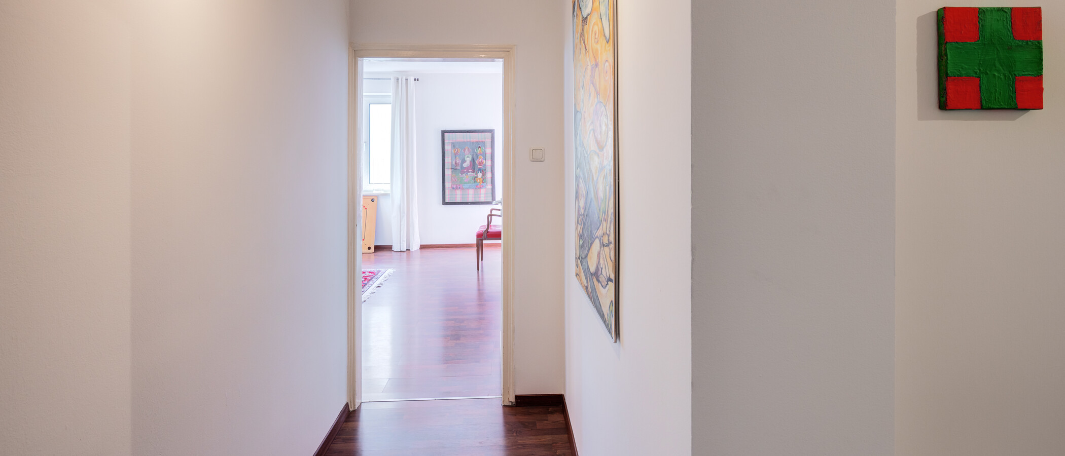 appartamento München Schwabing (links der Leopoldstraße) 03 ingresso/corridioio 14839