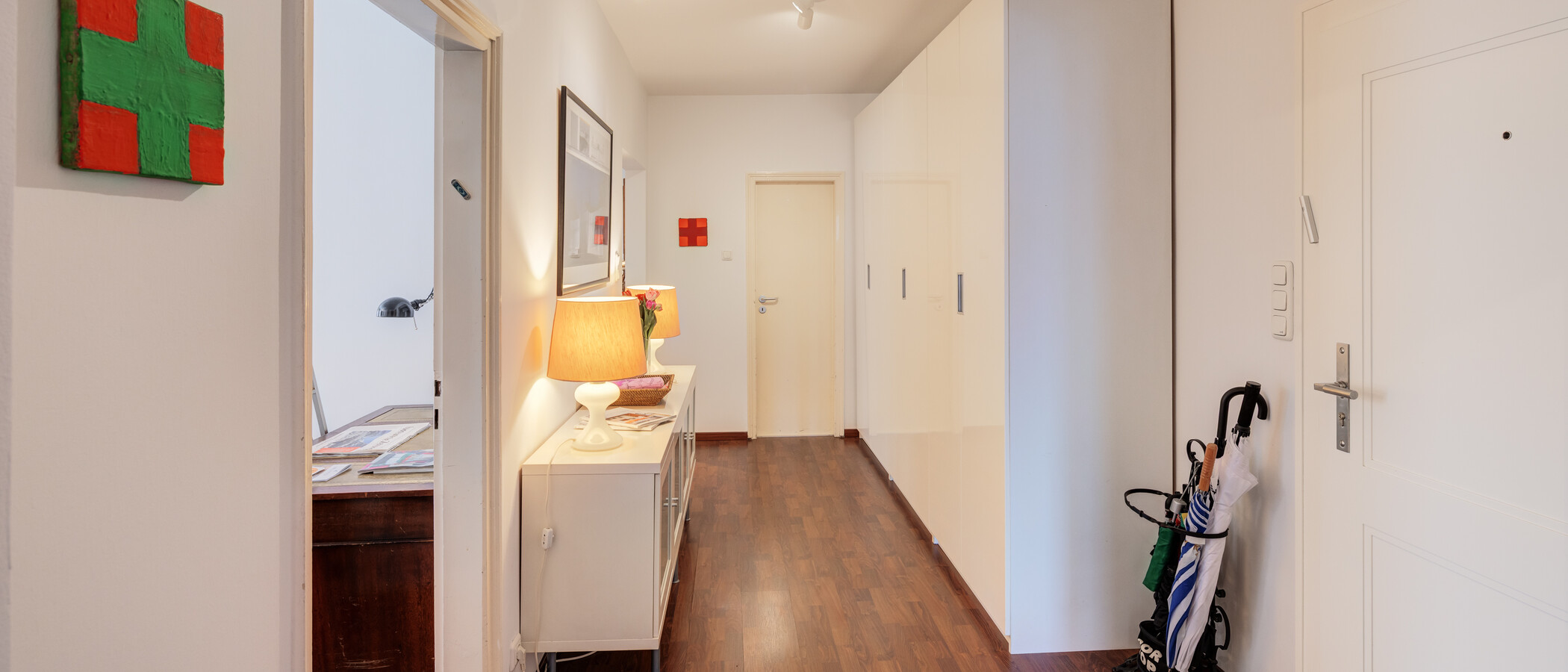 appartamento München Schwabing (links der Leopoldstraße) 04 ingresso/corridioio 14839