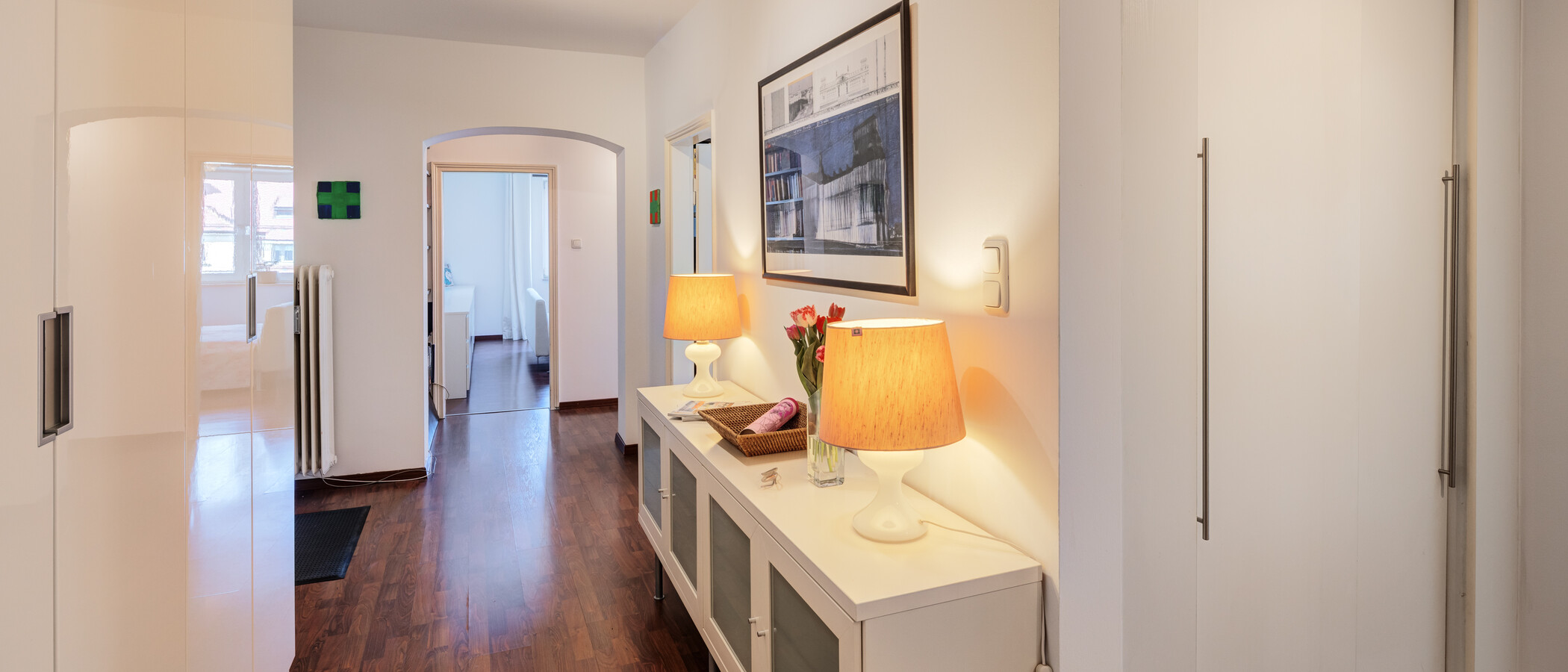 appartamento München Schwabing (links der Leopoldstraße) 05 ingresso/corridioio 14839
