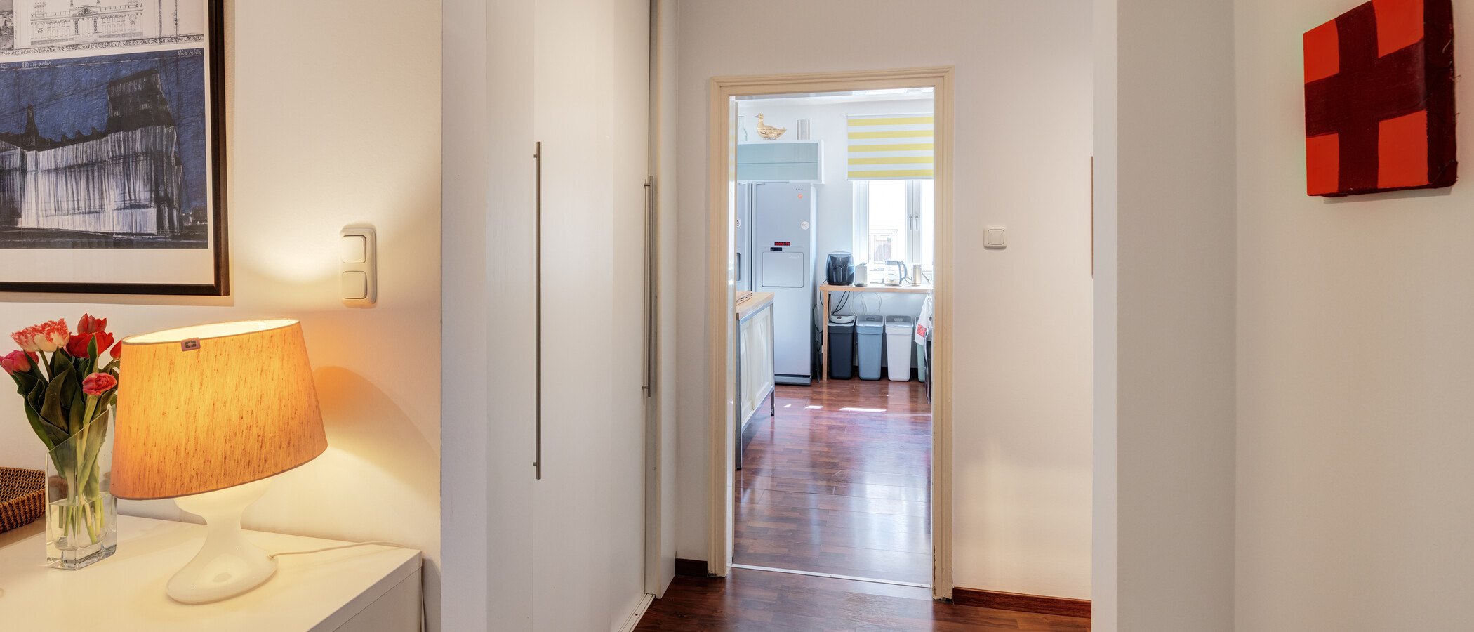 appartamento München Schwabing (links der Leopoldstraße) 06 ingresso/corridioio 14839