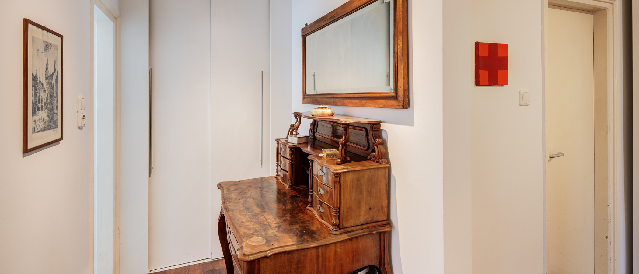 appartamento München Schwabing (links der Leopoldstraße) 07 ingresso/corridioio 14839