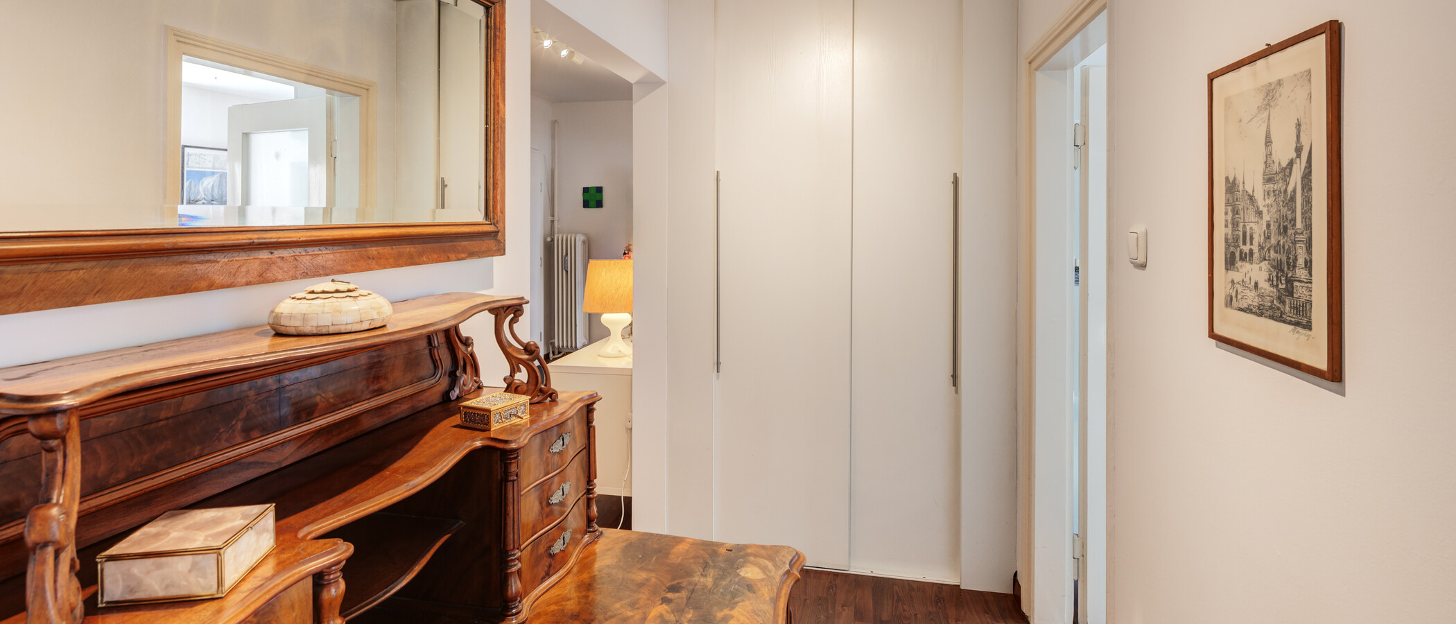 appartamento München Schwabing (links der Leopoldstraße) 08 ingresso/corridioio 14839