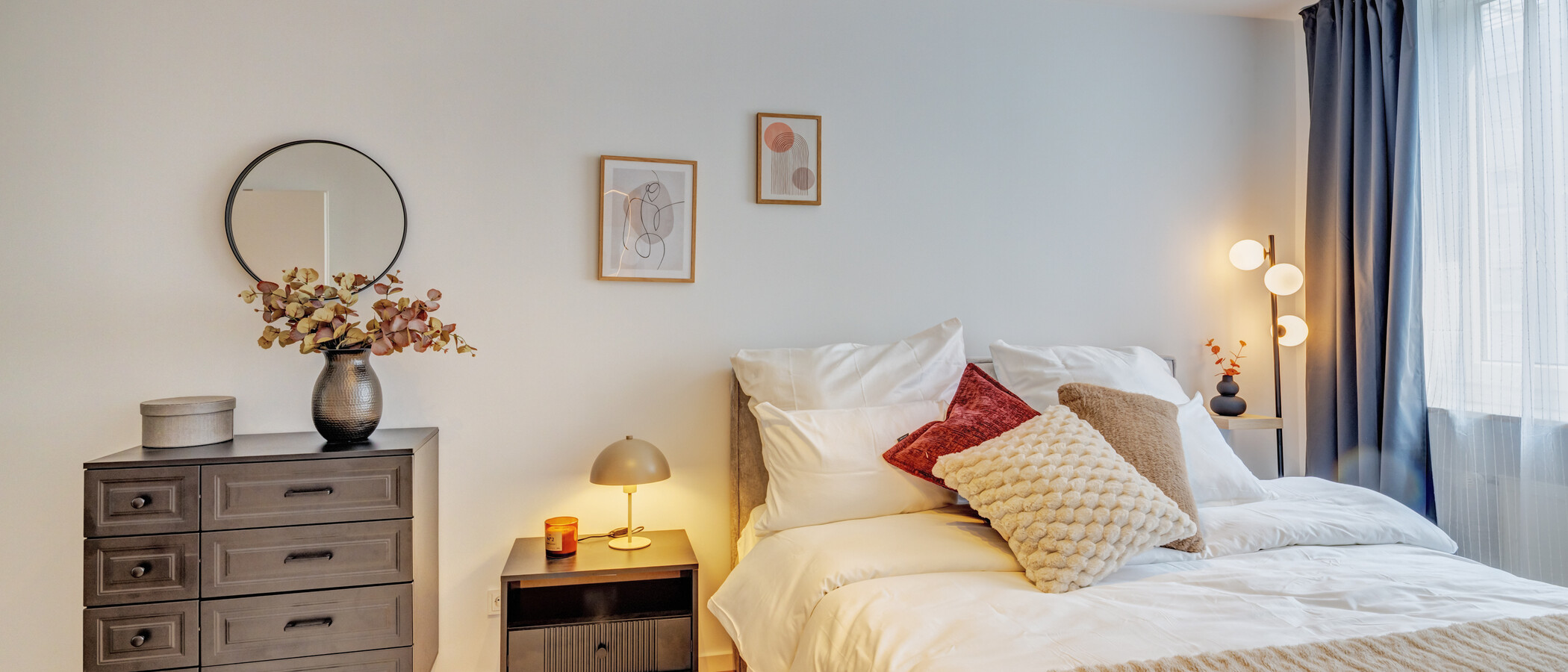 appartamento München Schwabing-West 02 camera da letto 14841