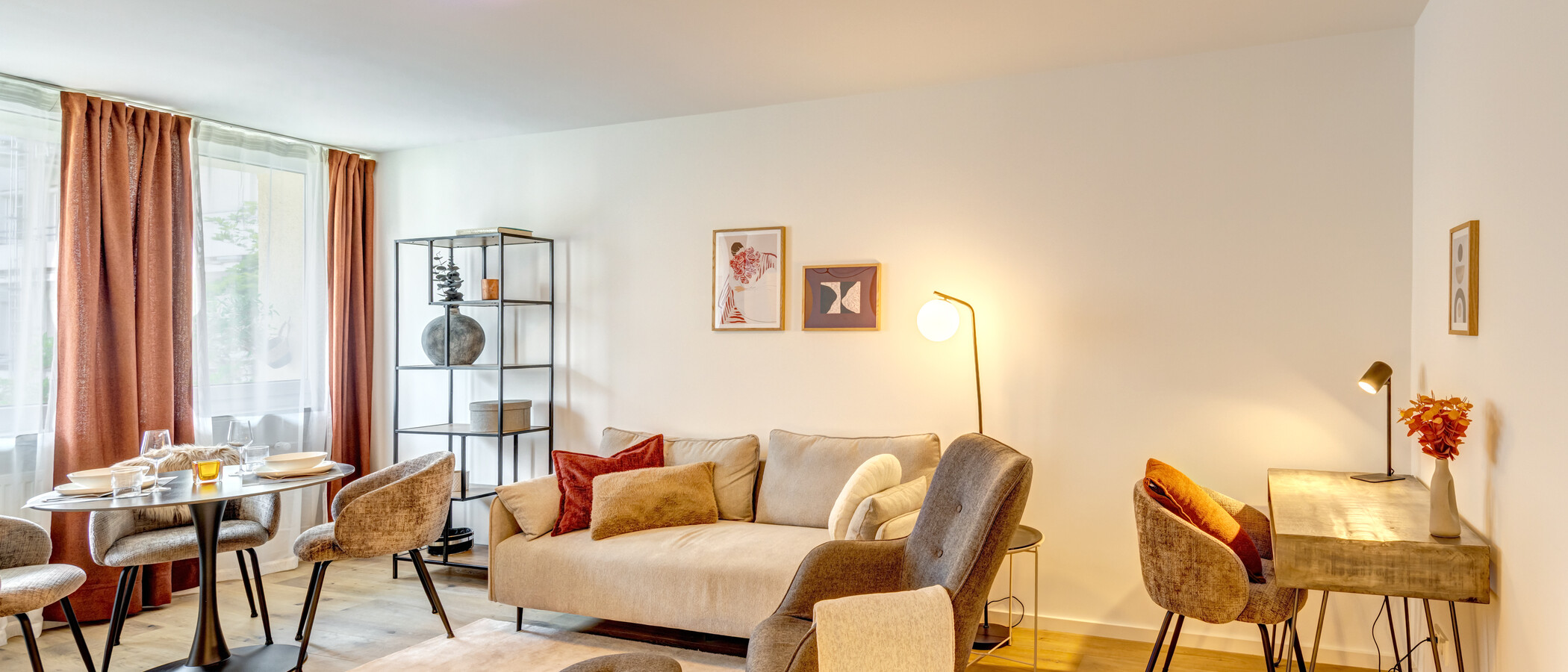 appartamento München Schwabing-West 01 zona living 14841