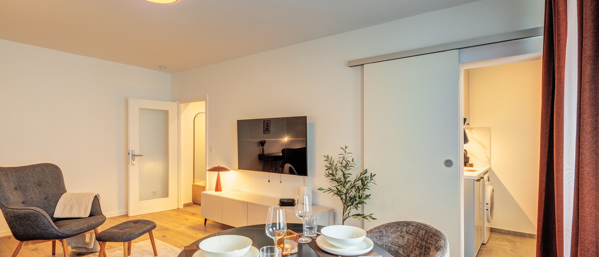 appartamento München Schwabing-West 04 zona living 14841