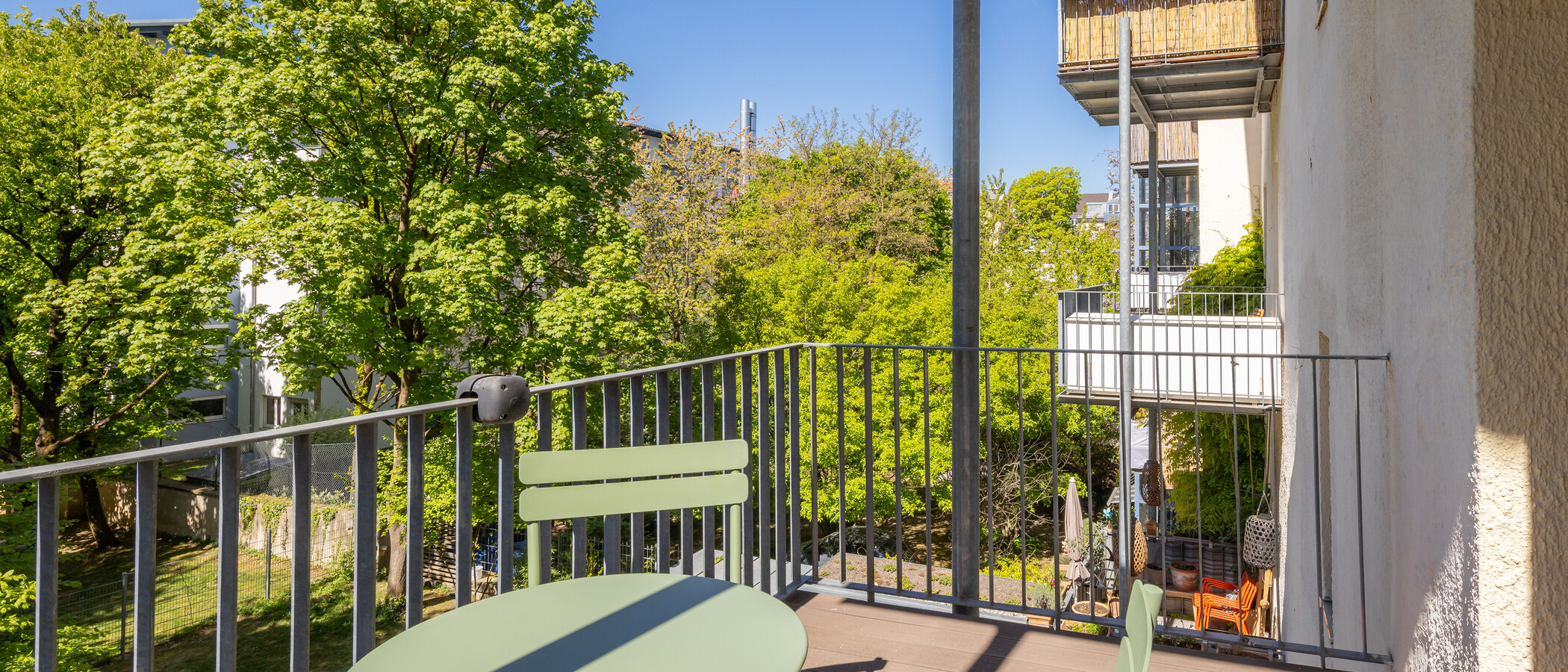appartamento München Au-Haidhausen 01 balcone 14842