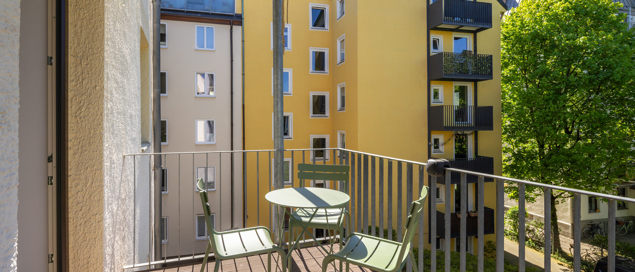 appartamento München Au-Haidhausen 03 balcone 14842