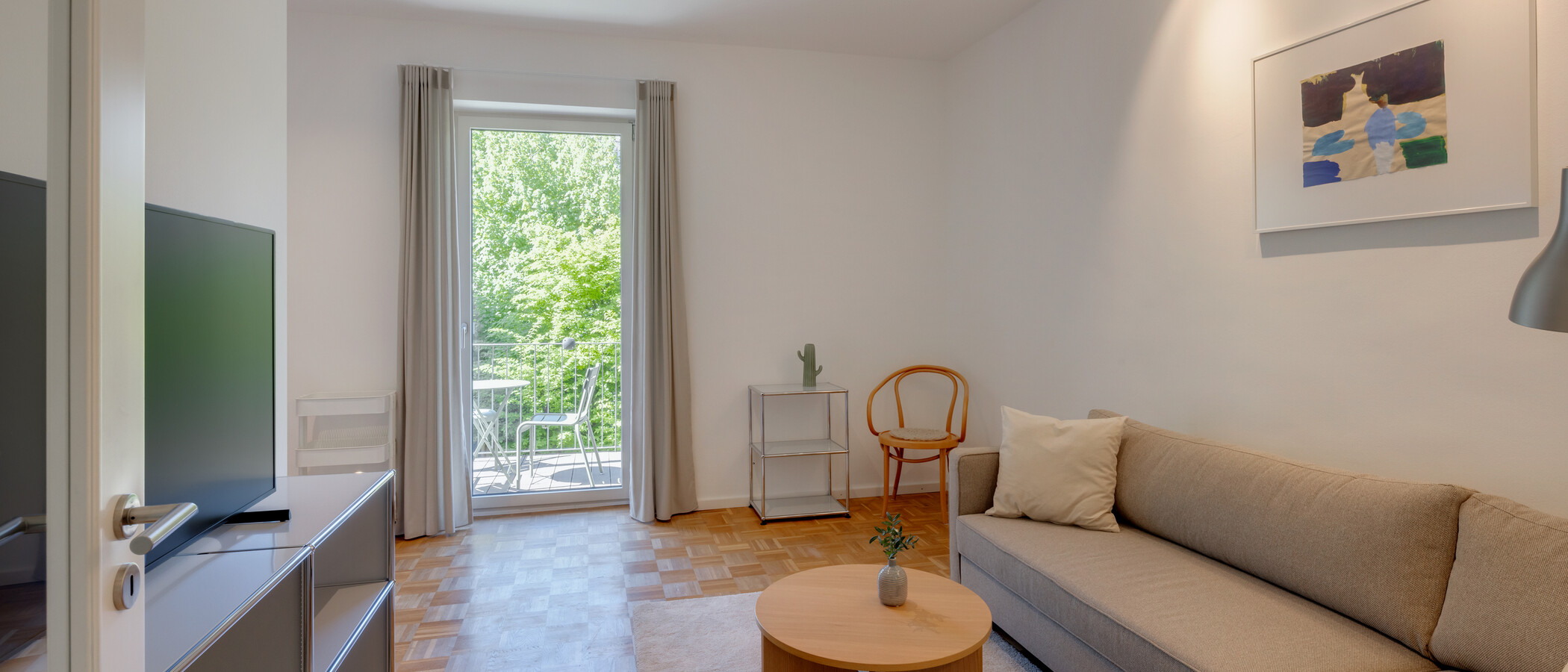 appartamento München Au-Haidhausen 02 zona living 14842