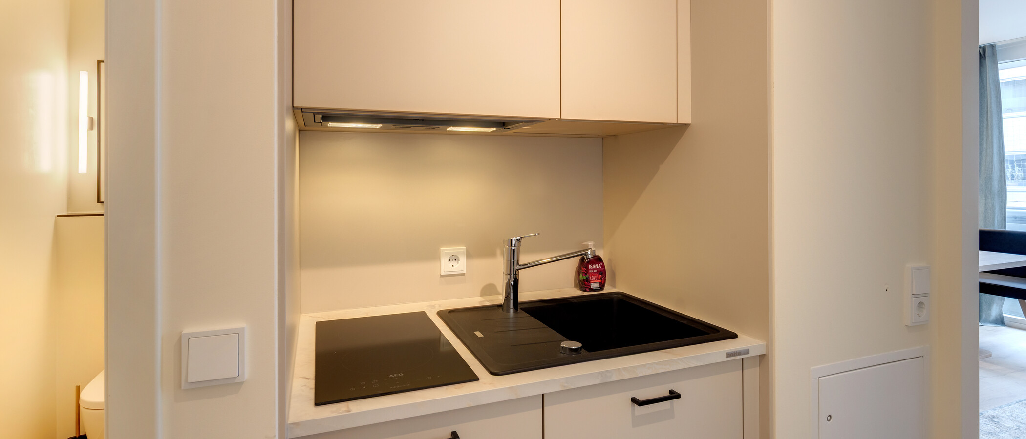 appartamento München Maxvorstadt - Universitätsviertel 01 cucina 14844