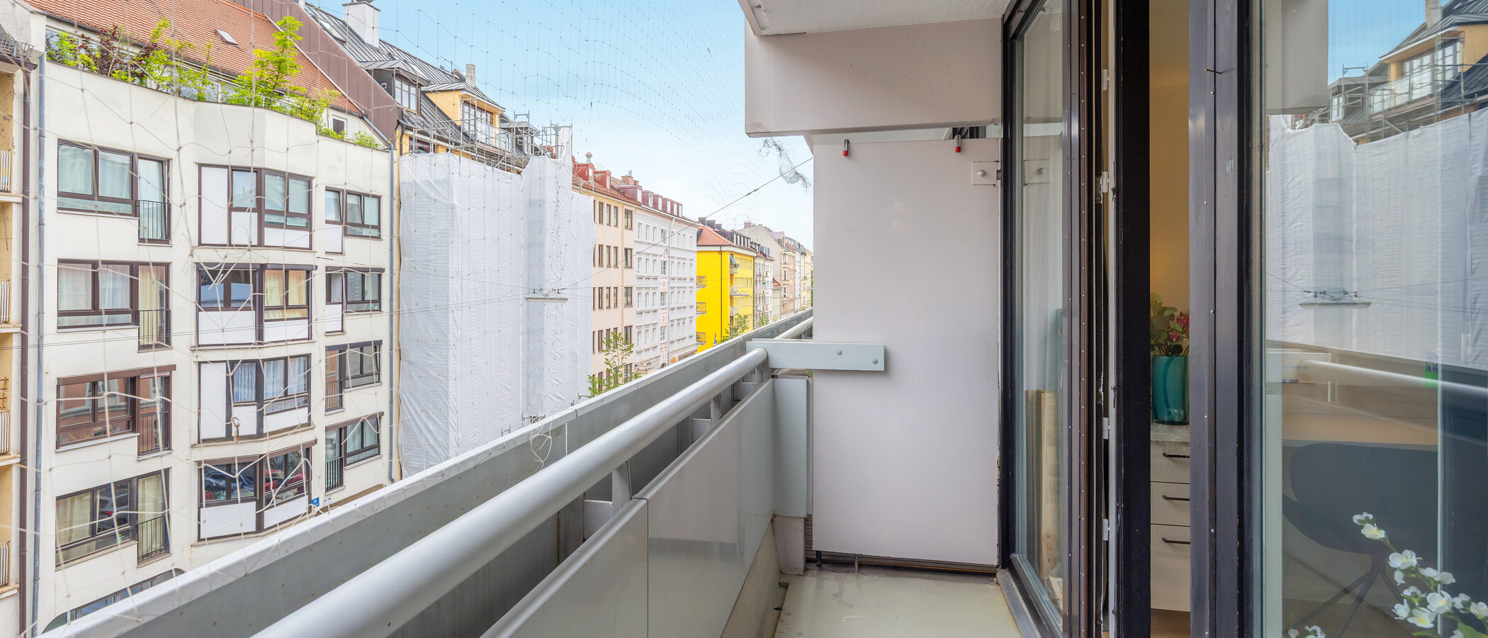 appartamento München Maxvorstadt - Universitätsviertel 02 balcone 14844