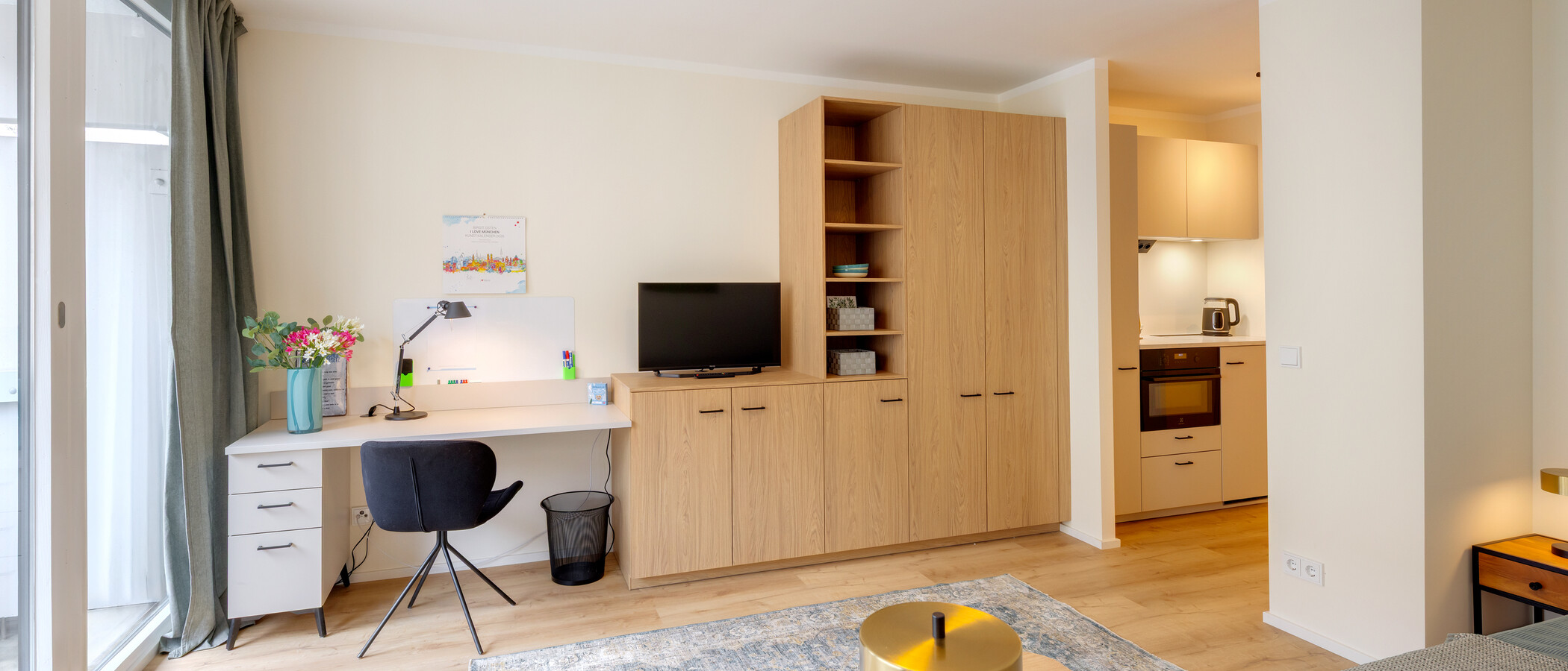 appartamento München Maxvorstadt - Universitätsviertel 02 zona living 14844