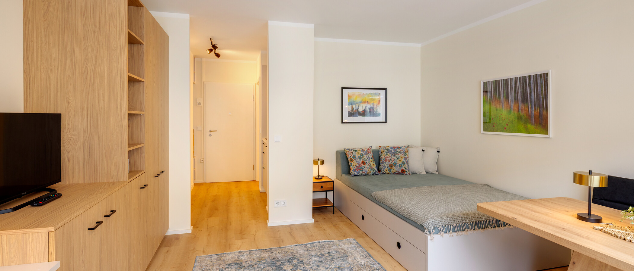 appartamento München Maxvorstadt - Universitätsviertel 04 zona living 14844
