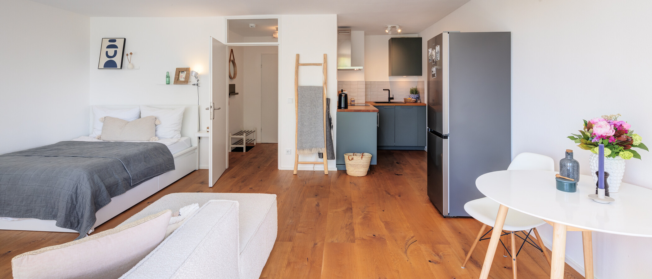 appartamento München Nymphenburg 03 zona living 14845