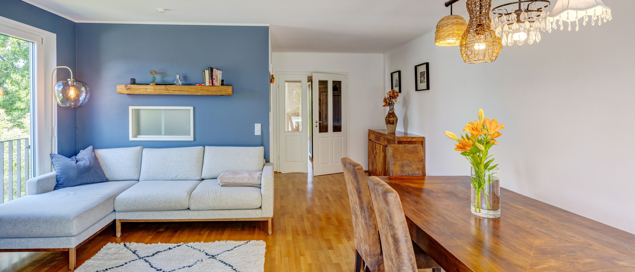 appartamento München Oberföhring 03 zona living 14848