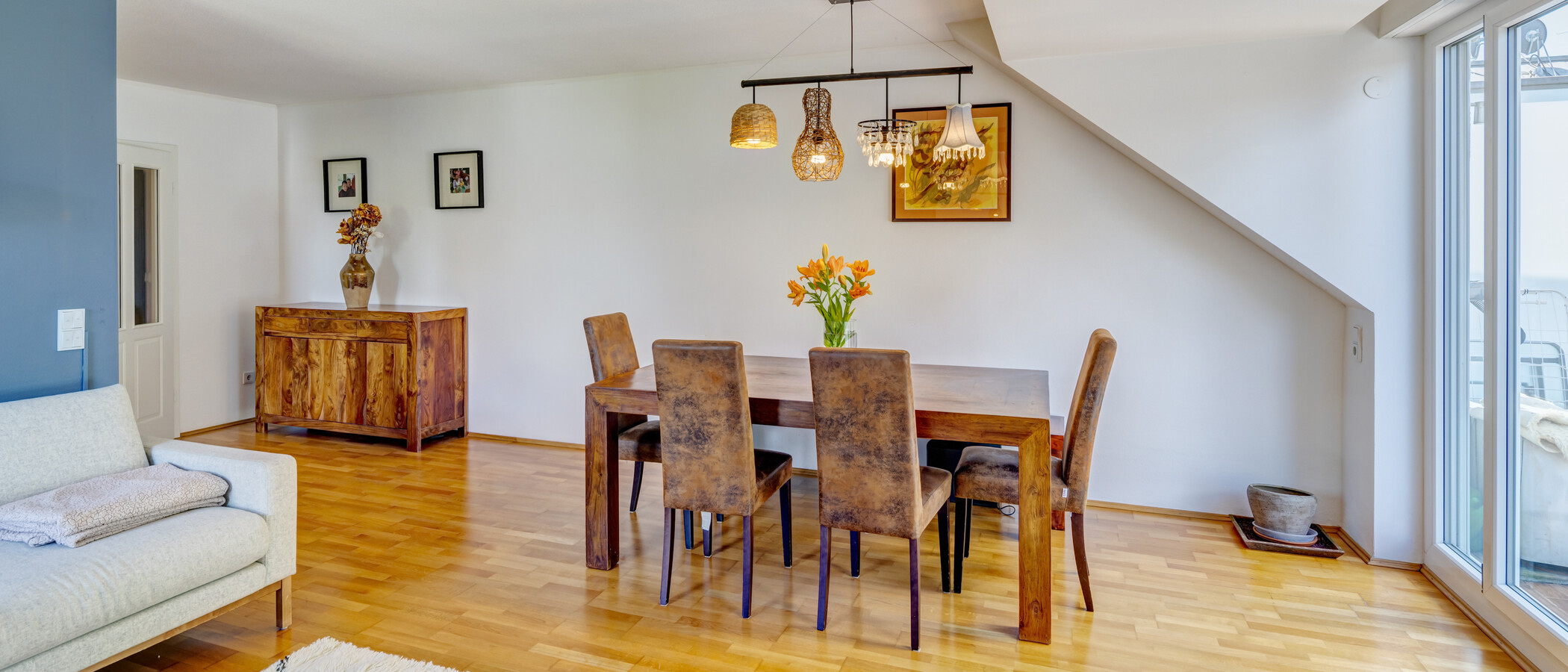 appartamento München Oberföhring 04 zona living 14848