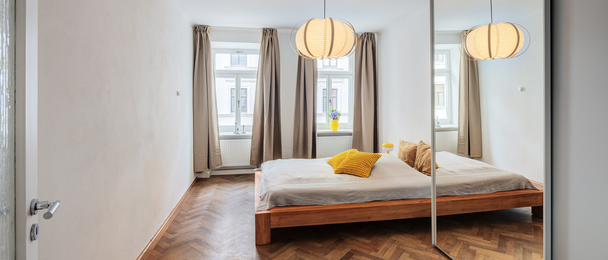 appartamento München Glockenbachviertel 01 camera da letto 14849