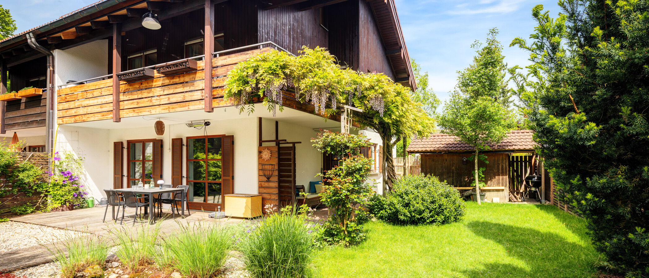casa a schiera Weyarn 01 giardino 14850