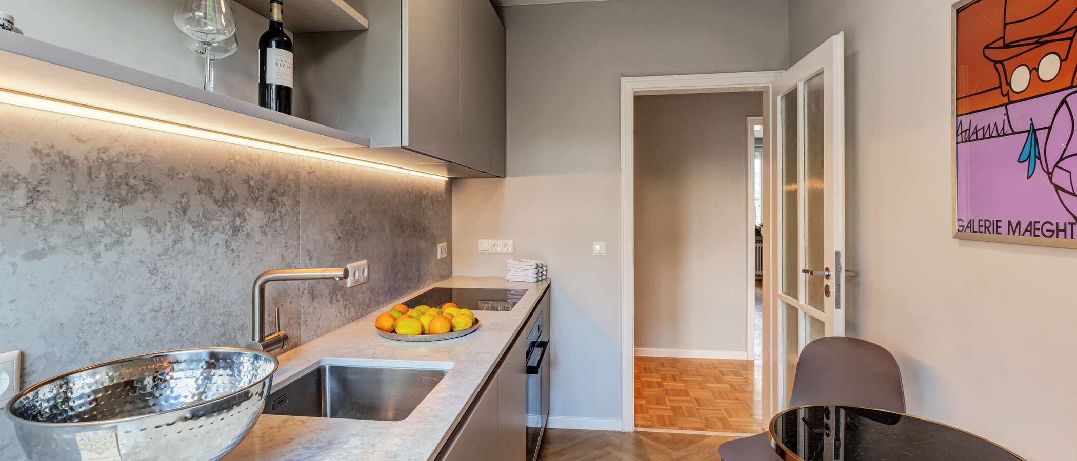 appartamento München Maxvorstadt - Universitätsviertel 03 cucina 14853