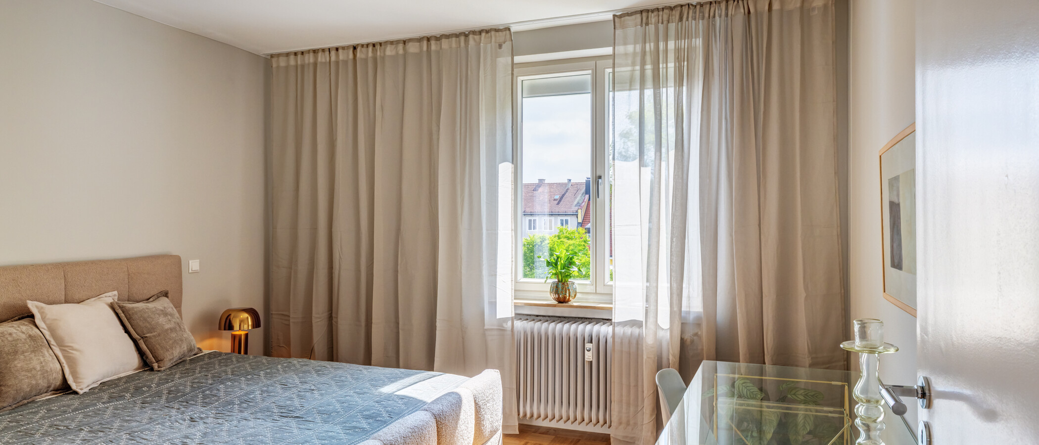 appartamento München Maxvorstadt - Universitätsviertel 01 camera da letto 14853