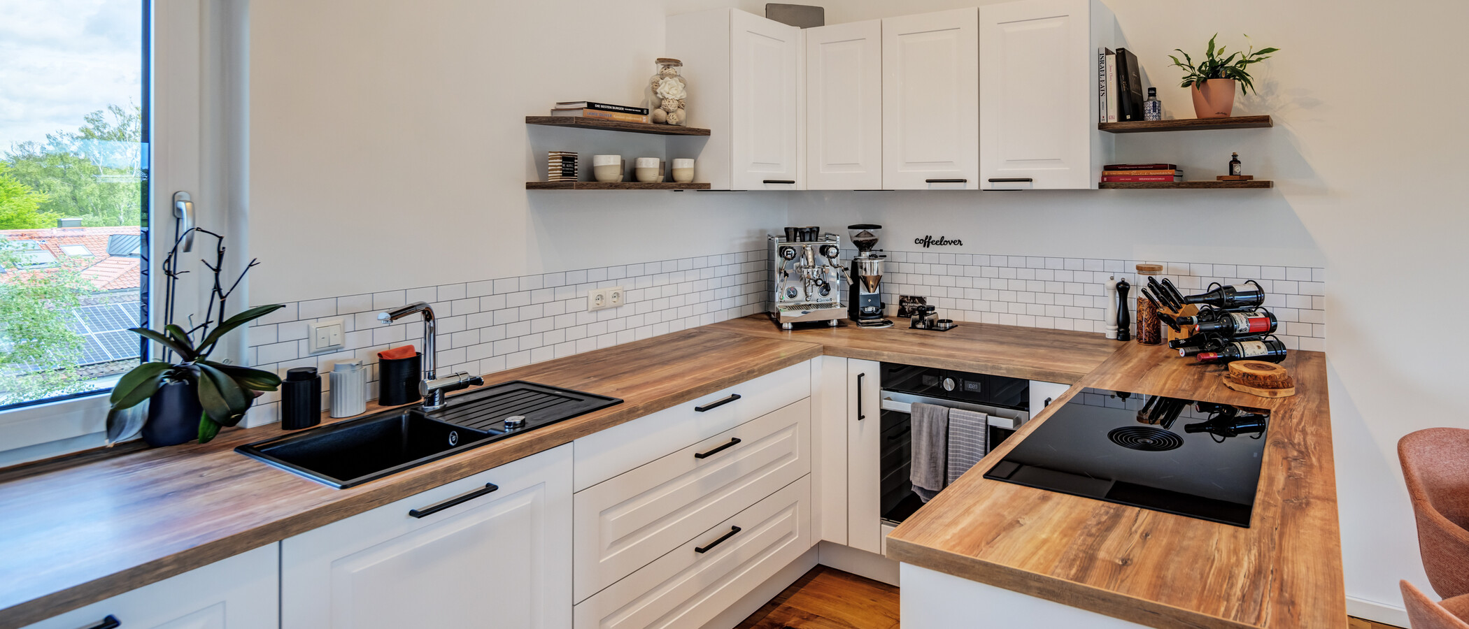 attico con terrazzo Planegg 03 cucina 14854