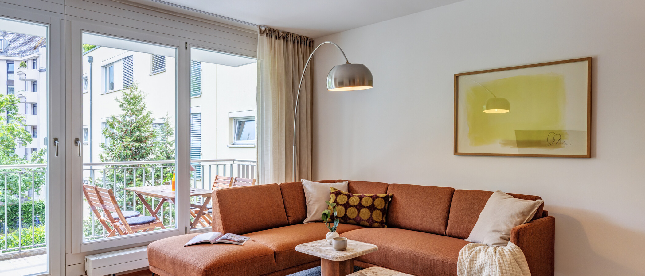 appartamento München Glockenbachviertel 01 zona living 14855