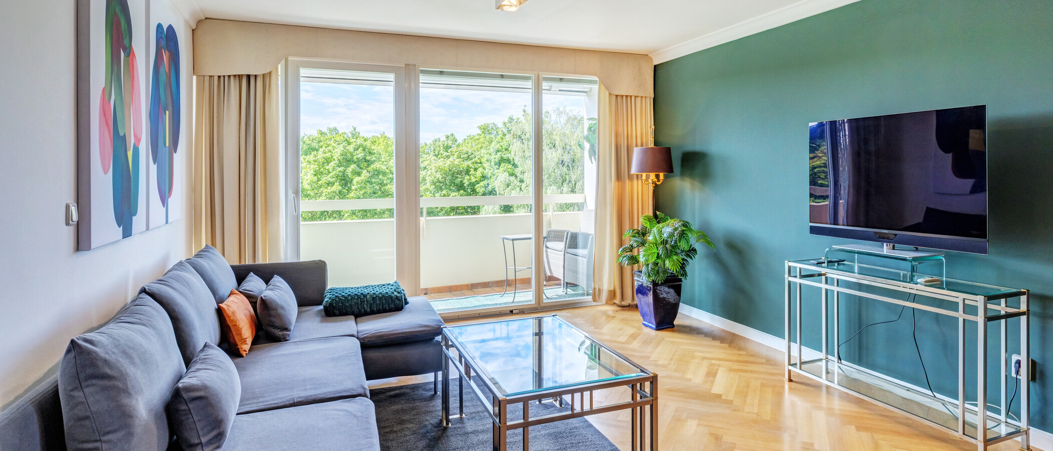 appartamento München Ramersdorf 01 zona living 14857