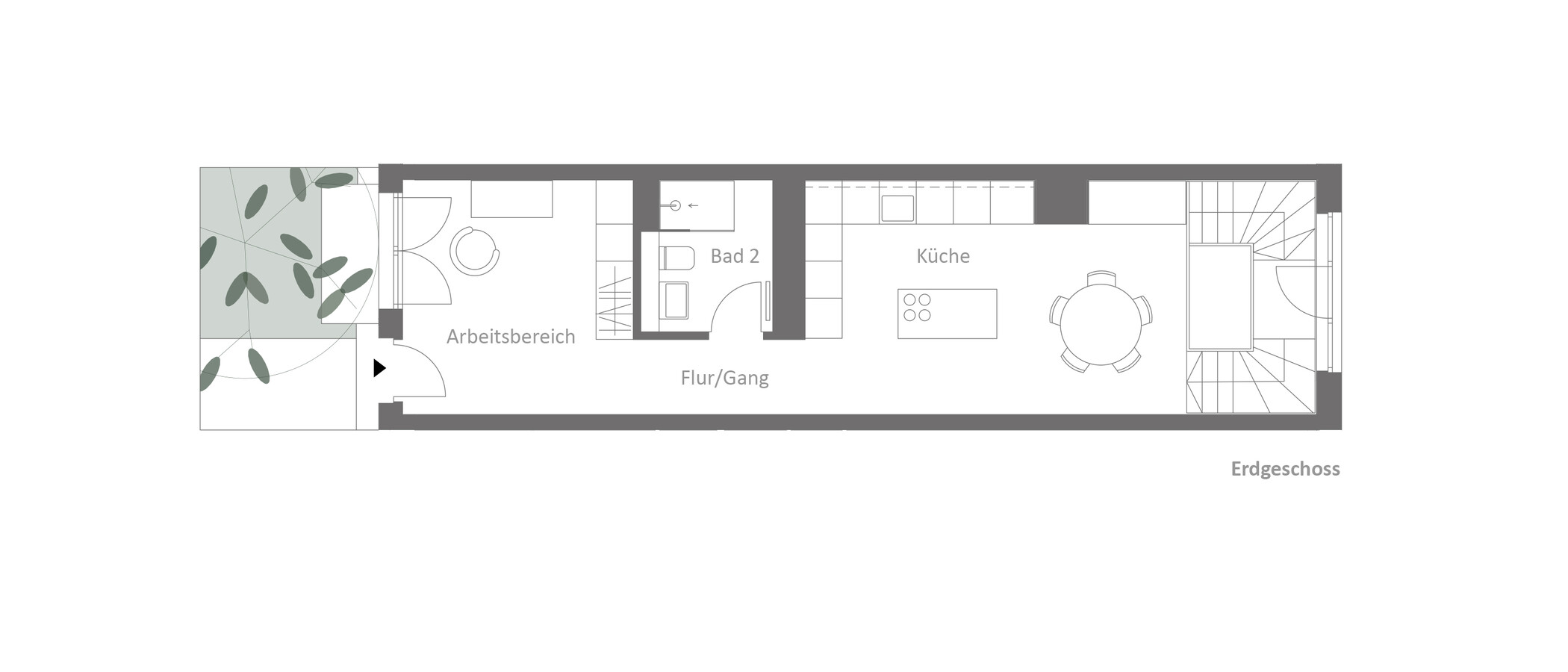 maisonette München Neuhausen 01 planimetria 14864