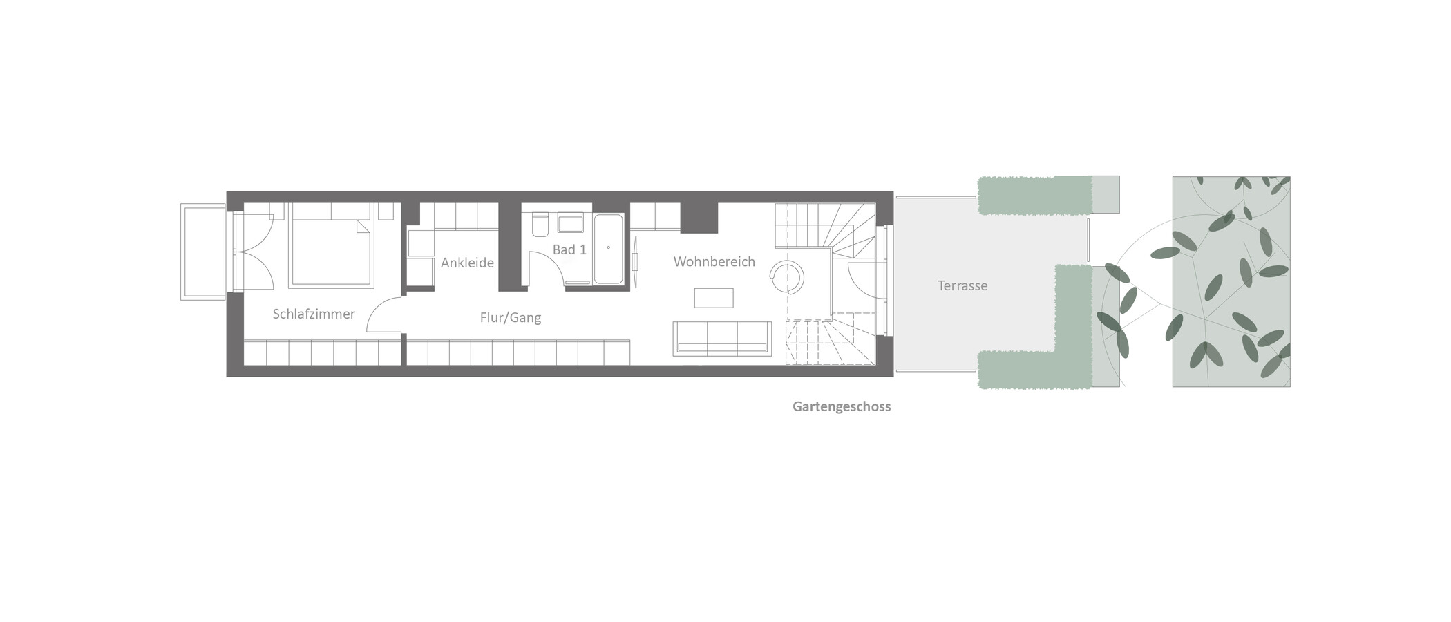maisonette München Neuhausen 02 planimetria 14864