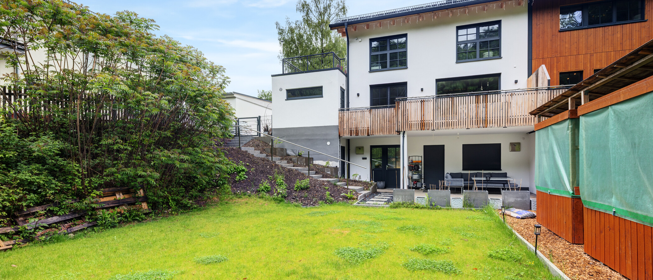 casa a schiera Wörthsee 01 giardino 14865