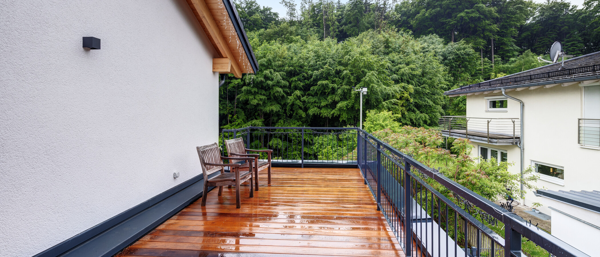 casa a schiera Wörthsee 01 terrazza sul tetto 14865