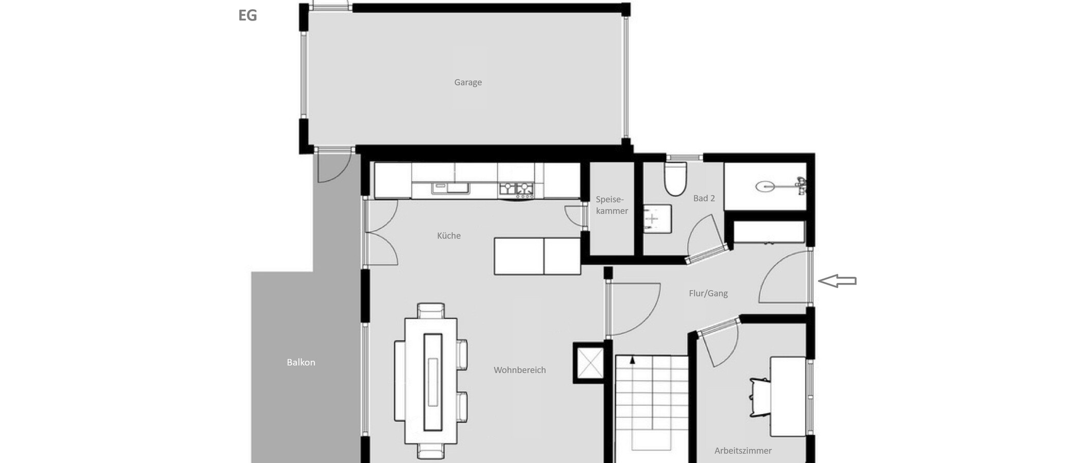 casa a schiera Wörthsee 01 planimetria 14865