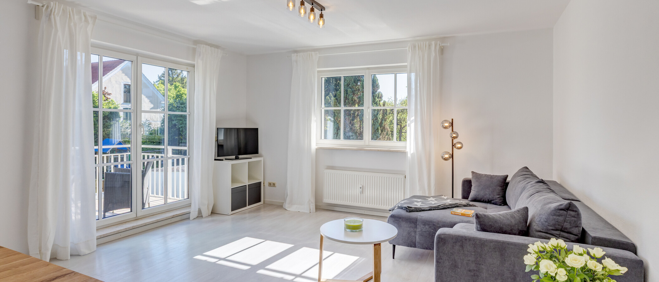 appartamento München Untermenzing 04 zona living 14866