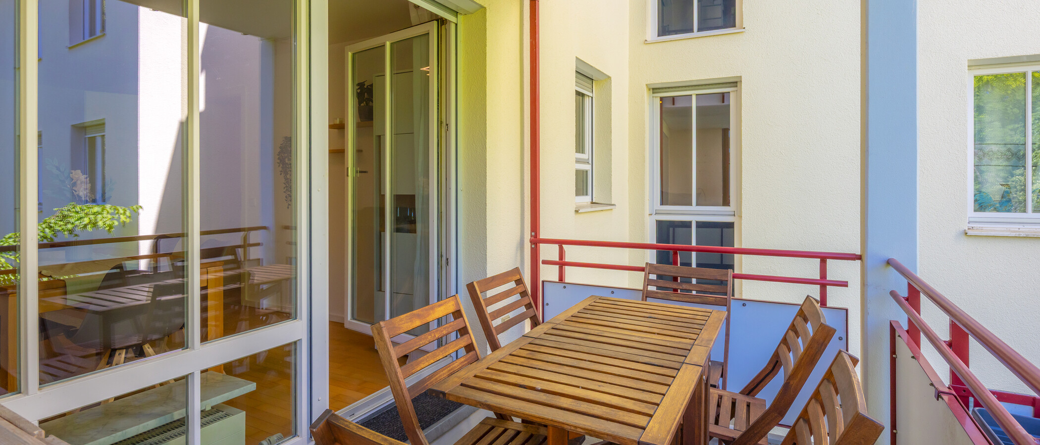 appartamento München Harlaching 02 balcone 14867