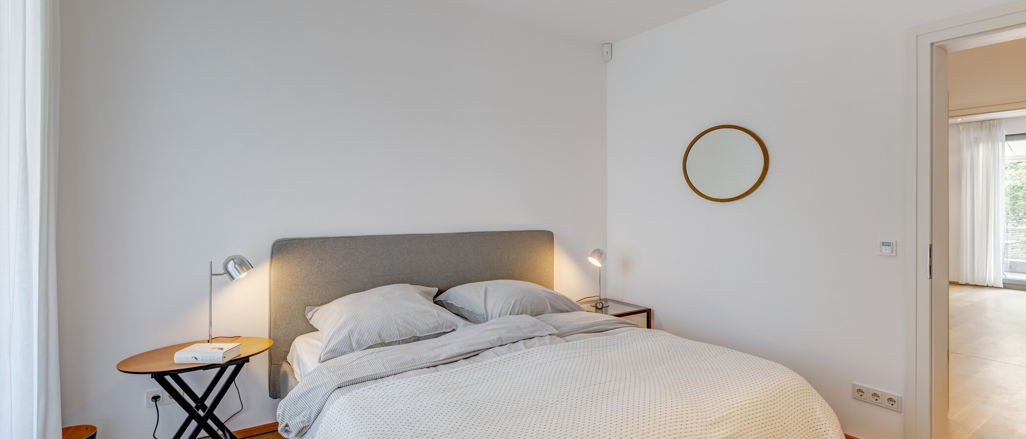 appartamento München Bogenhausen 02 camera da letto 14869