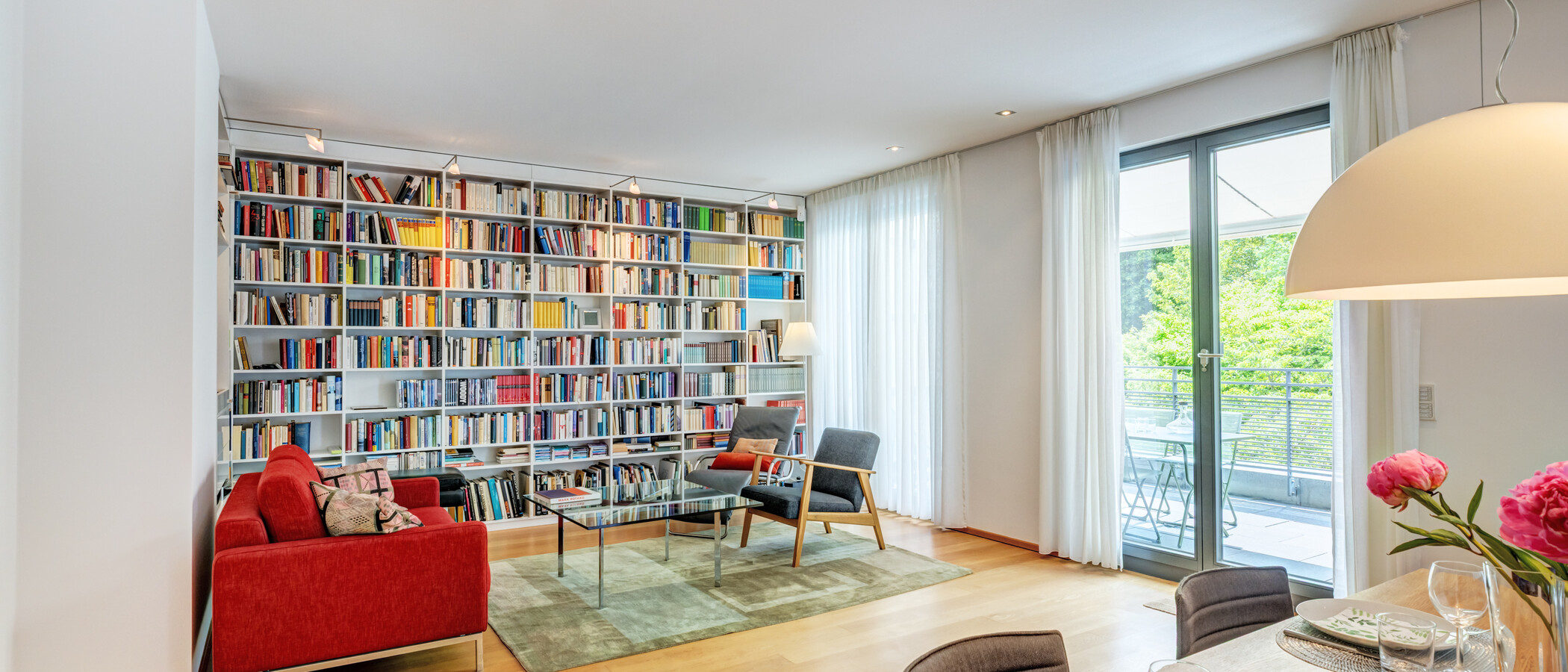 appartamento München Bogenhausen 01 zona living 14869
