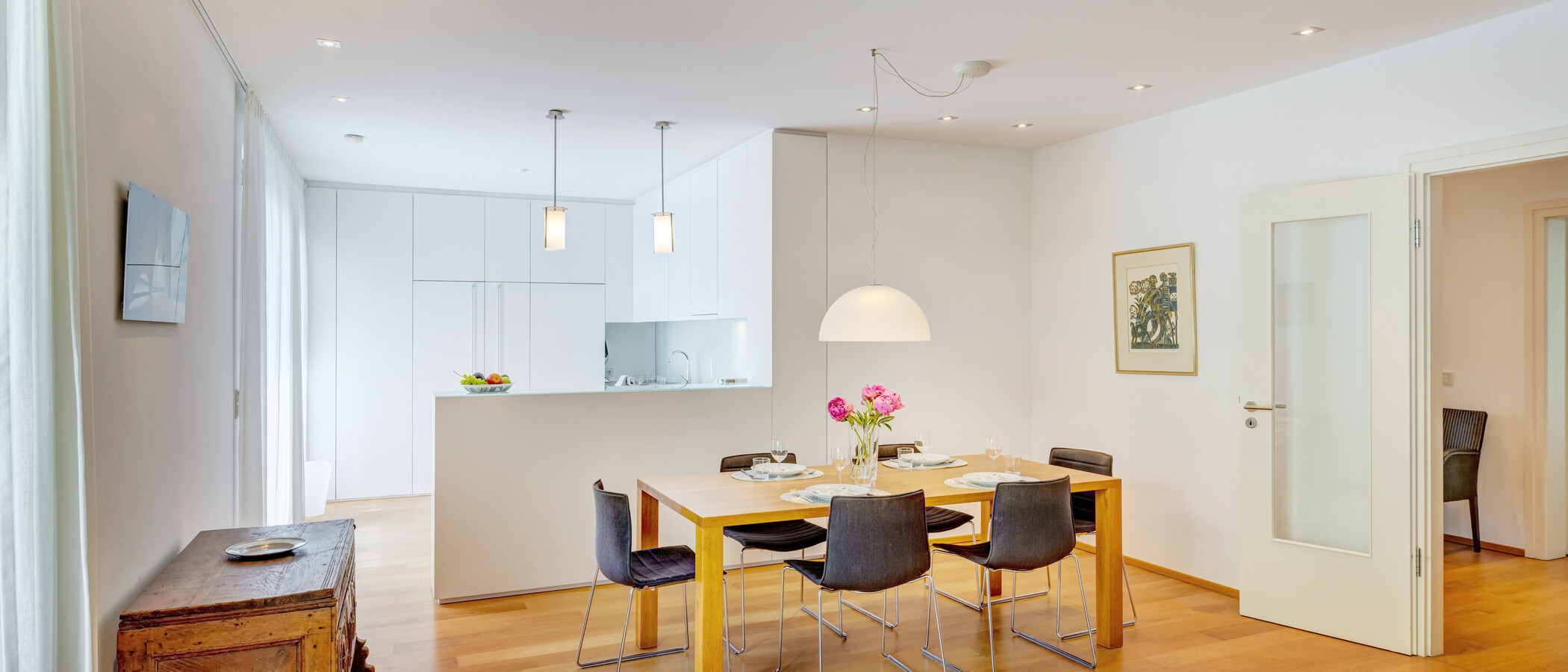 appartamento München Bogenhausen 03 zona living 14869