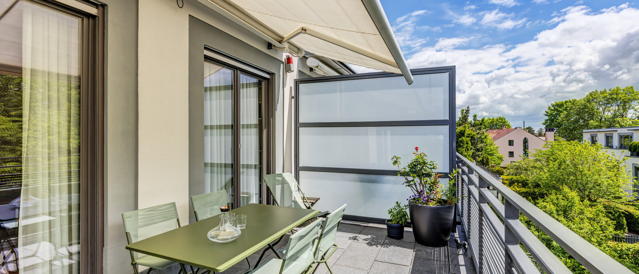 appartamento München Bogenhausen 01 terrazza sul tetto 14869