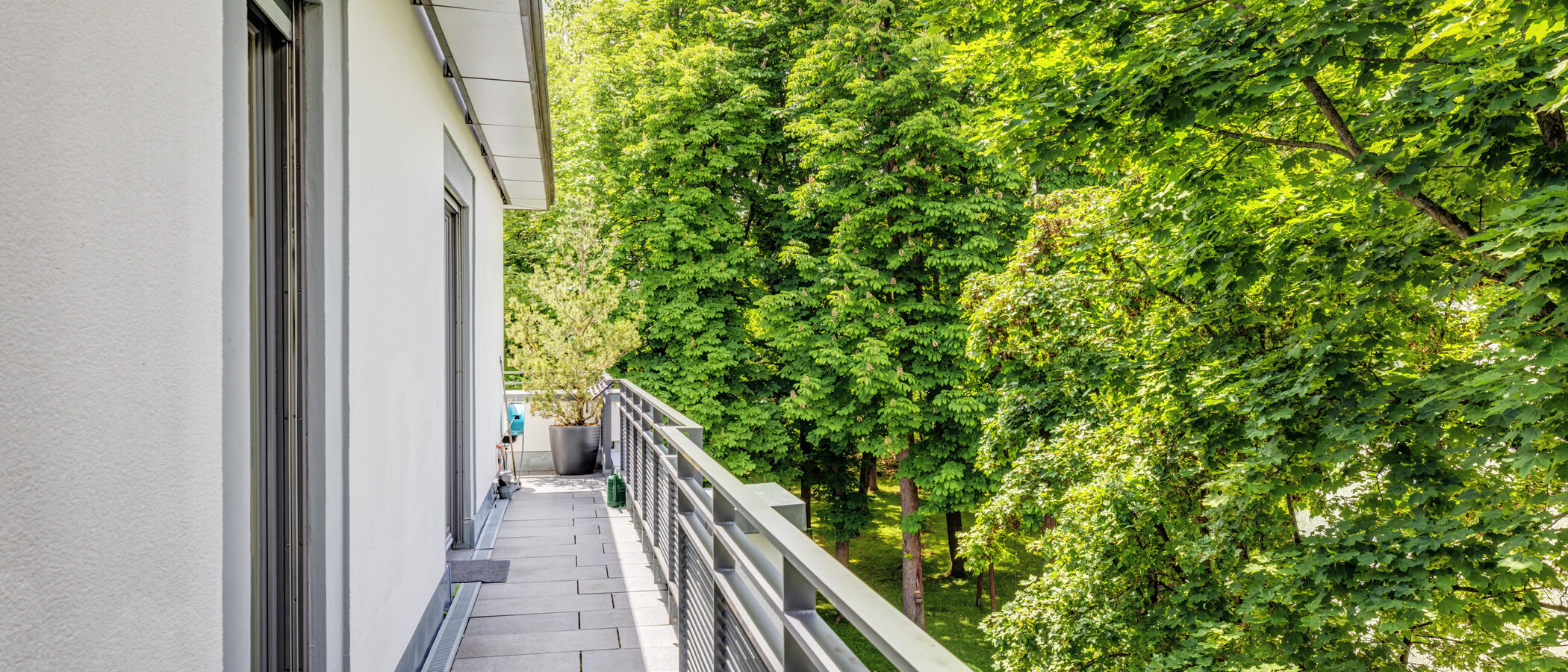 appartamento München Bogenhausen 03 terrazza sul tetto 14869