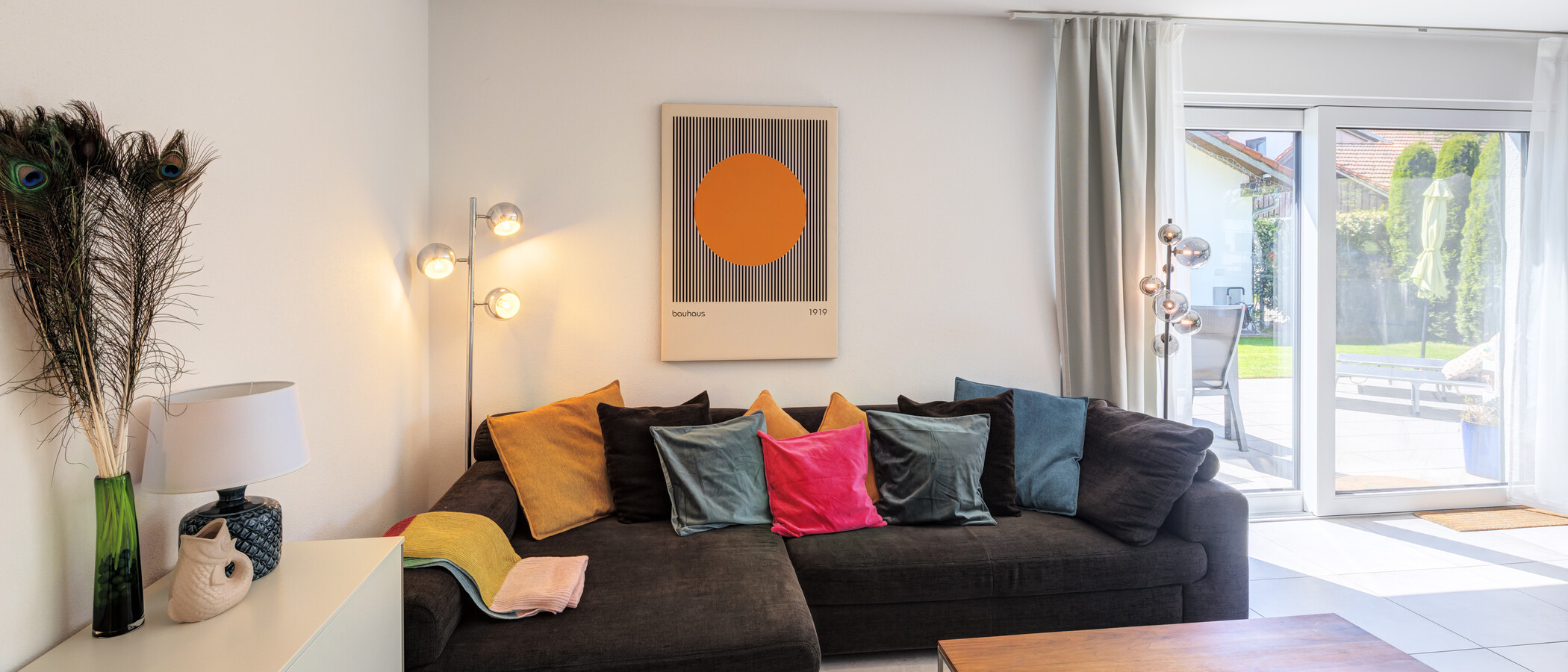 casa a schiera Sauerlach 02 zona living 14871