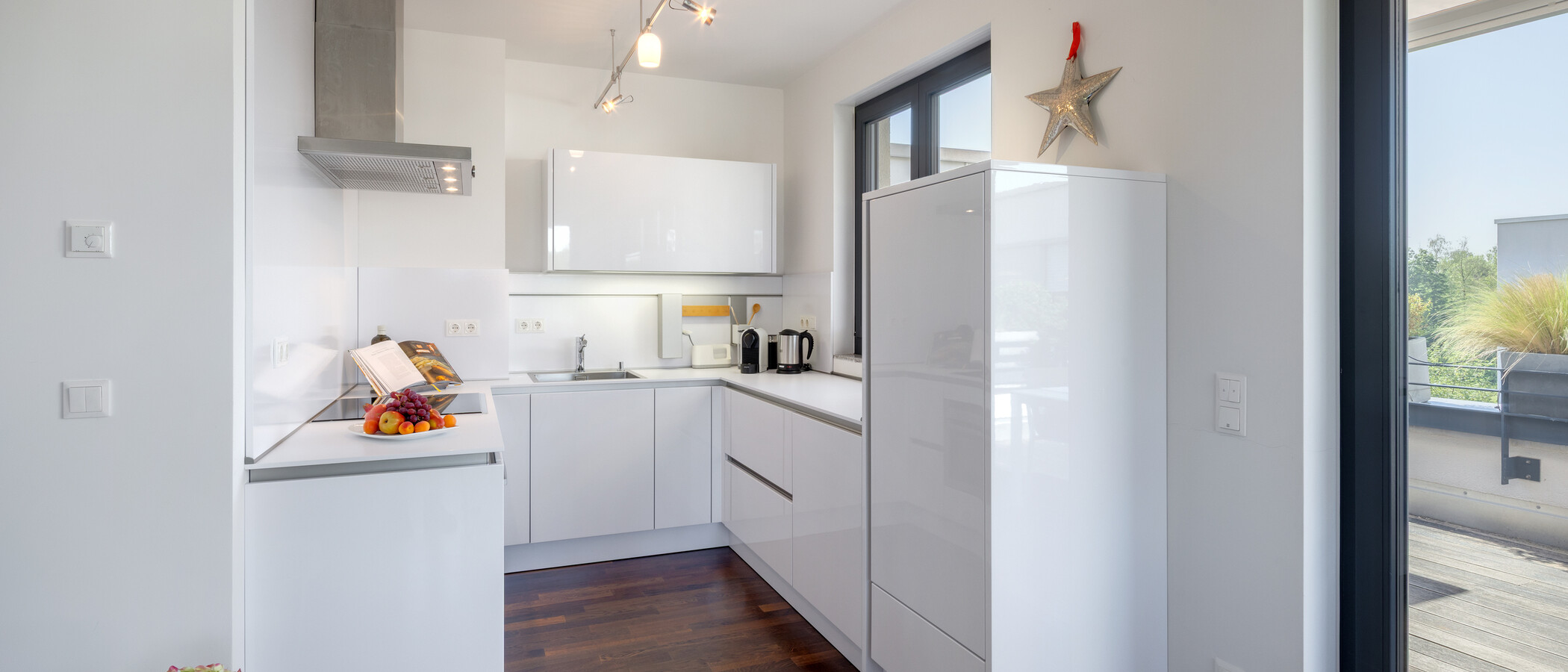 attico con terrazzo München Altbogenhausen 02 cucina 14872