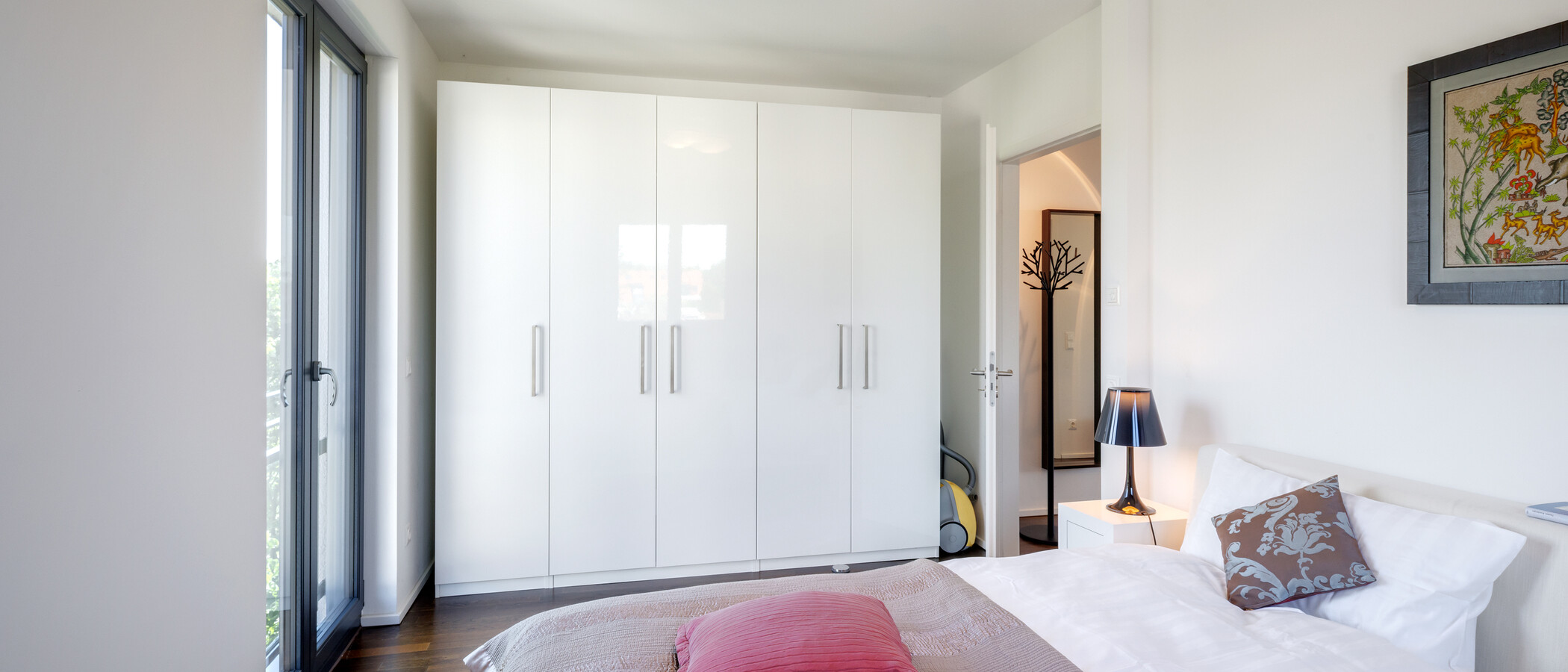 attico con terrazzo München Altbogenhausen 03 camera da letto 14872