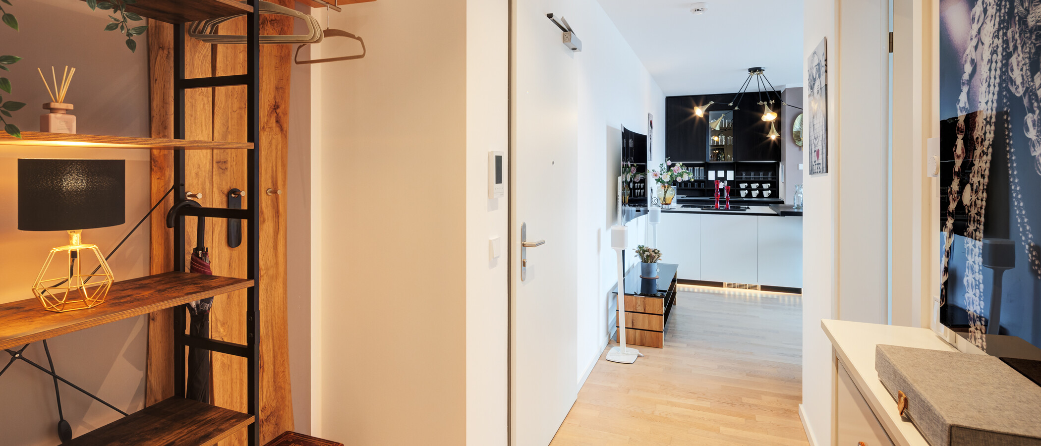 attico con terrazzo München Sendling 02 ingresso/corridioio 14873