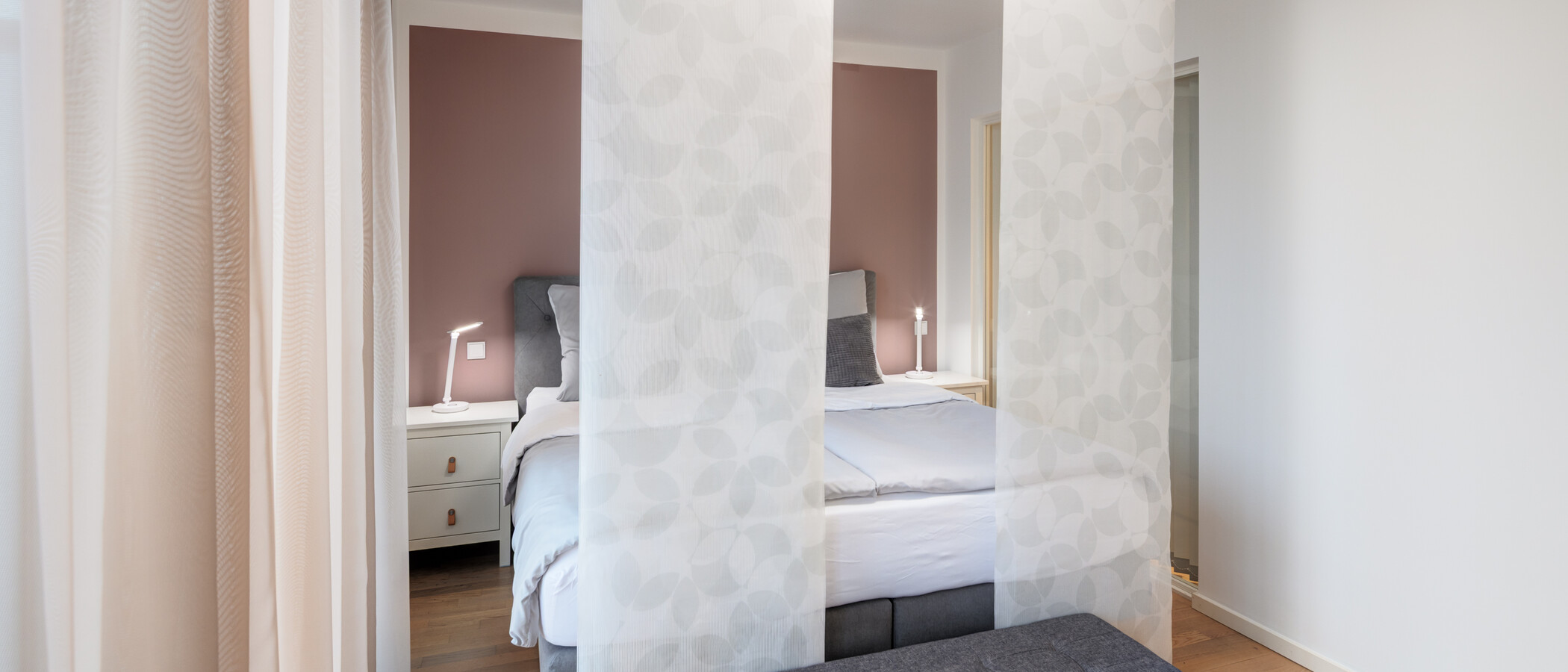 attico con terrazzo München Sendling 03 camera da letto 14873