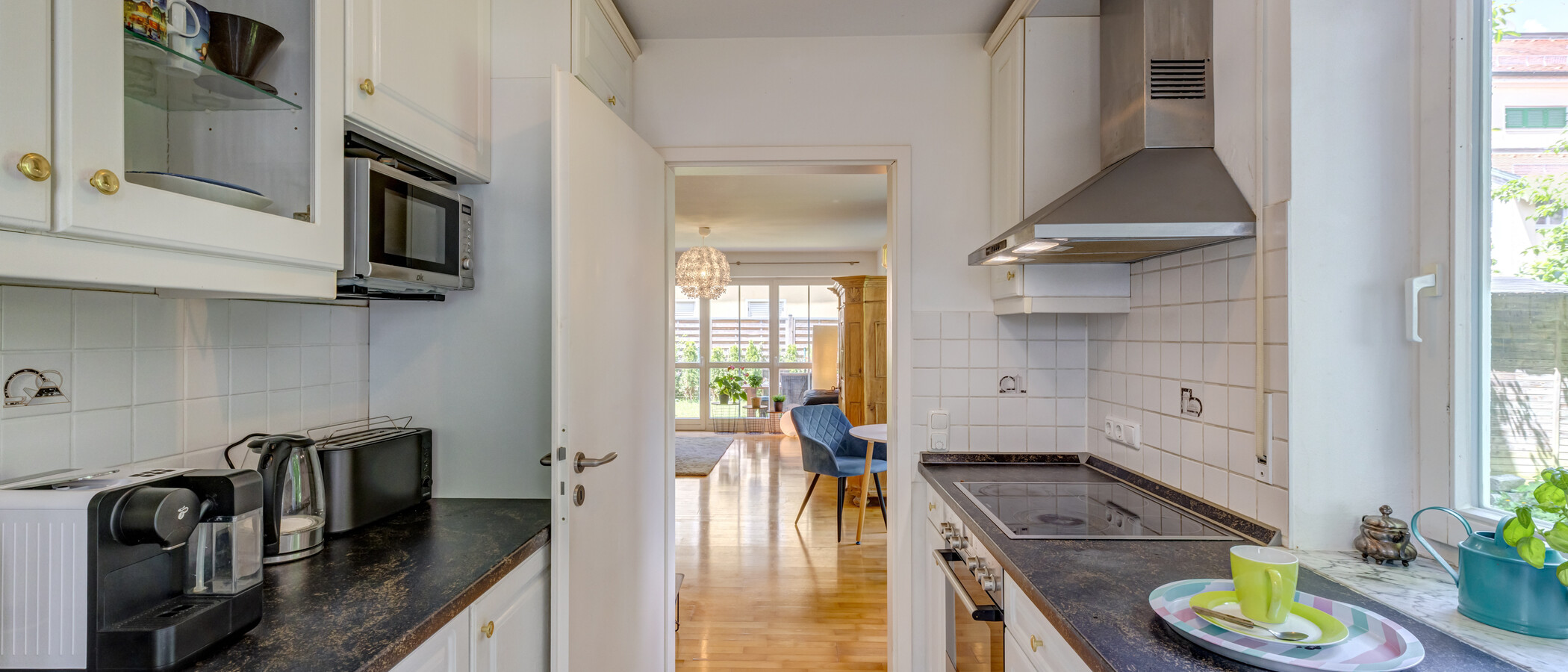 appartamento con giardino München Pasing 02 cucina 14874