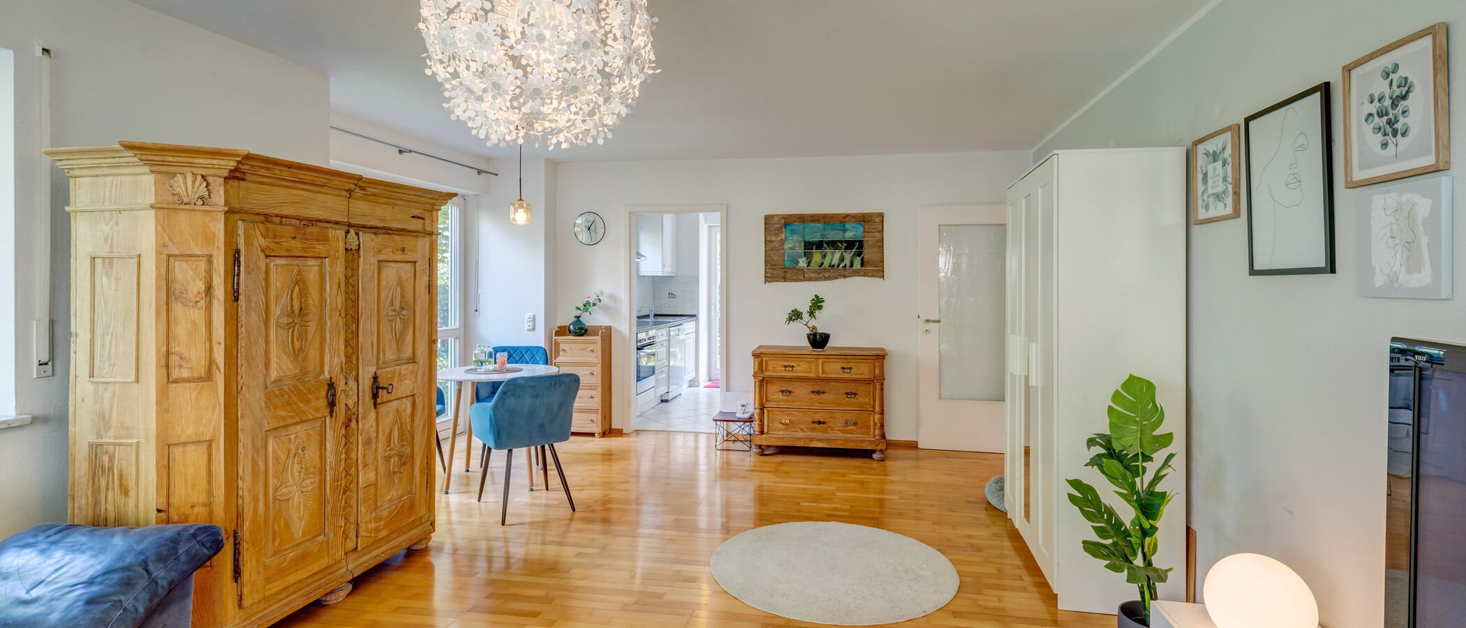 appartamento con giardino München Pasing 04 zona living 14874