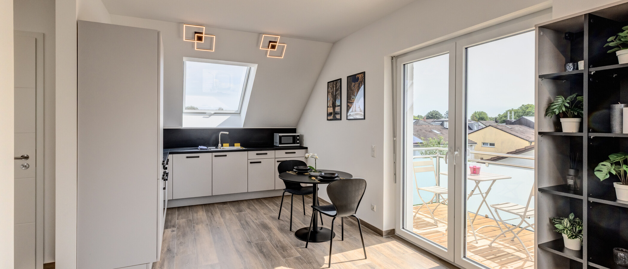 attico München Trudering 01 cucina 14876